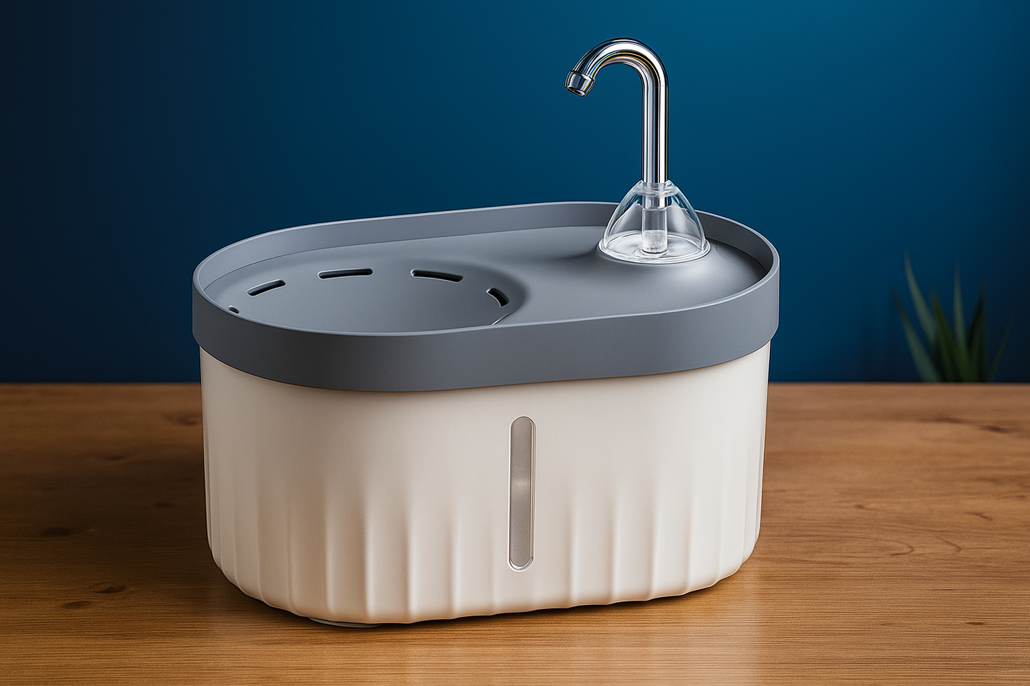 Otomatik Kedi ve Köpek Su Pınarı – Sessiz USB Şarjlı Su Sebili (2.3L, Işıklı Model)